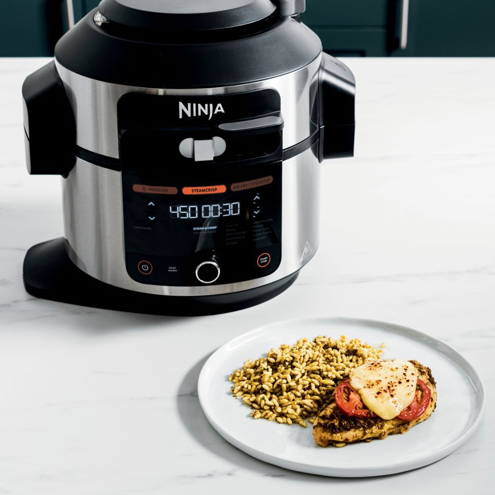 Ninja - OL501 Foodi 14-in-1, 6.5-QT Pressure Cooker Steam Fryer with S -  Upscaled