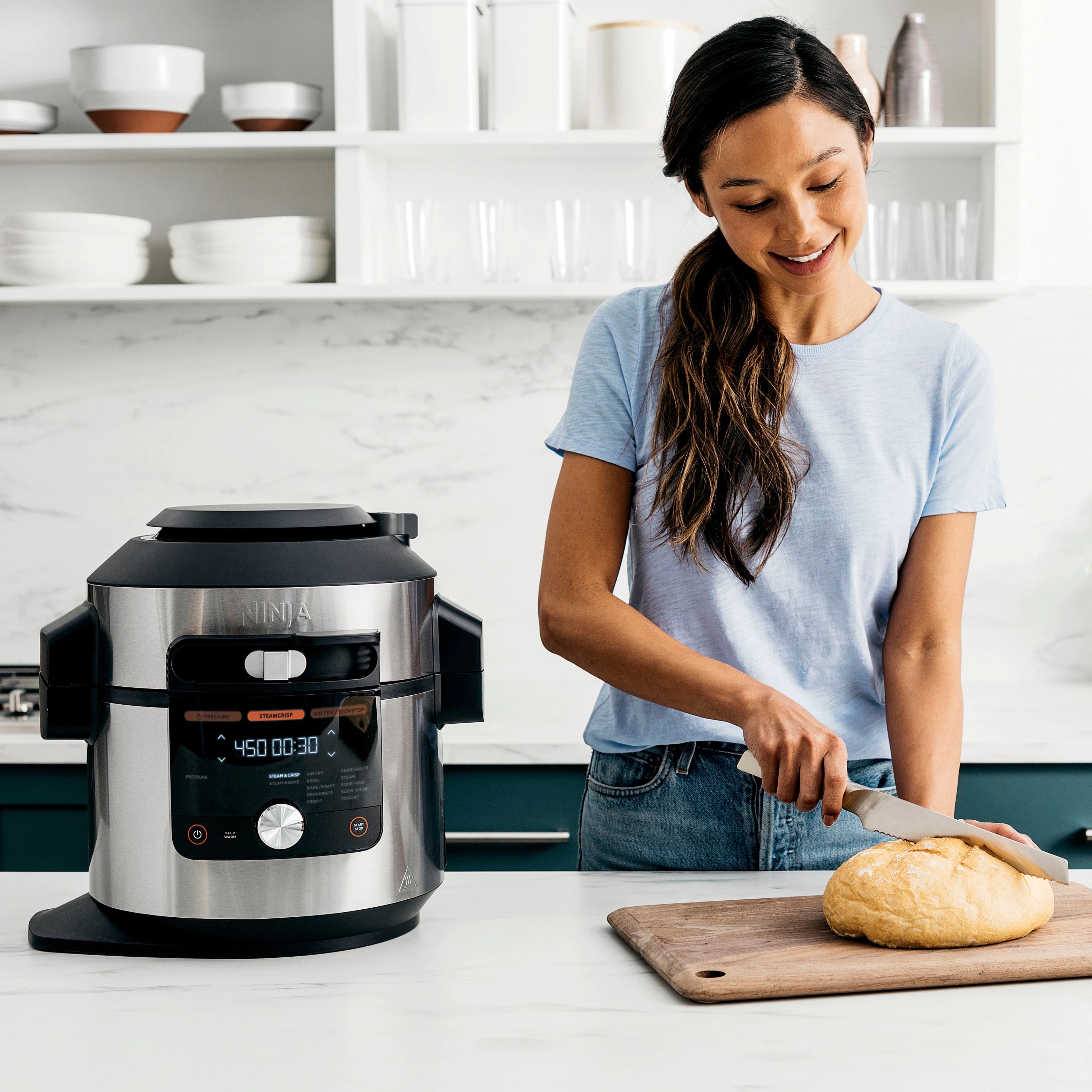 Ninja Foodi Pressure Cooker is Oven, Steamer, Air Fryer & More