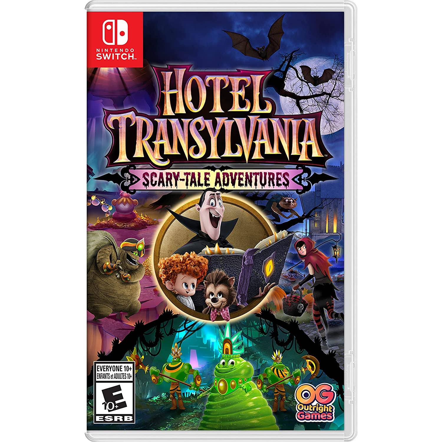 Outright Games- Hotel Transylvania Scary Tale Adventure - Nintendo Swi -  Upscaled